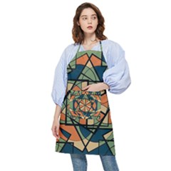 Abstract Pattern Geometric Backgrounds   Pocket Apron by Eskimos