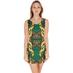 Abstract Pattern Geometric Backgrounds   Bodycon Dress by Eskimos