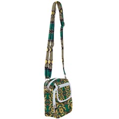 Abstract Pattern Geometric Backgrounds   Shoulder Strap Belt Bag by Eskimos