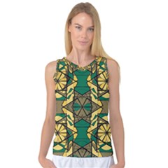 Abstract Pattern Geometric Backgrounds   Women s Basketball Tank Top by Eskimos