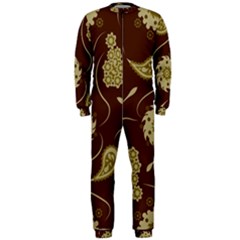 Floral Pattern Paisley Style  Onepiece Jumpsuit (men)  by Eskimos