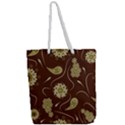 Floral pattern paisley style  Full Print Rope Handle Tote (Large) View2