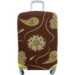 Floral Pattern Paisley Style  Luggage Cover (large) by Eskimos