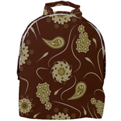 Floral Pattern Paisley Style  Mini Full Print Backpack by Eskimos