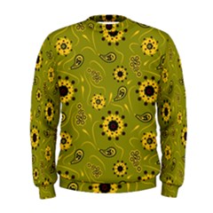 Floral Pattern Paisley Style  Men s Sweatshirt by Eskimos