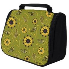 Floral Pattern Paisley Style  Full Print Travel Pouch (big) by Eskimos