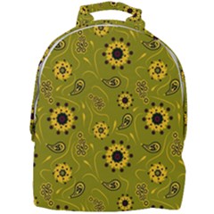 Floral Pattern Paisley Style  Mini Full Print Backpack by Eskimos