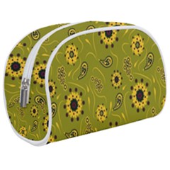 Floral Pattern Paisley Style  Make Up Case (medium) by Eskimos