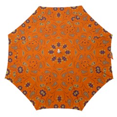 Floral Pattern Paisley Style  Straight Umbrellas by Eskimos