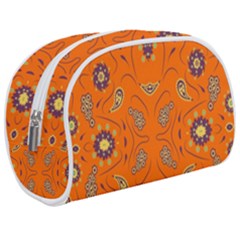 Floral Pattern Paisley Style  Make Up Case (medium) by Eskimos