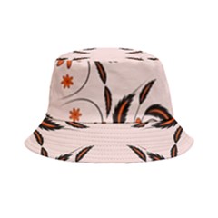 Floral Folk Damask Pattern  Bucket Hat by Eskimos