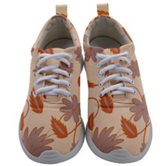 Folk Flowers Print Floral Pattern Ethnic Art Mens Athletic Shoes