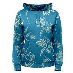 Folk Flowers Print Floral Pattern Ethnic Art Women s Pullover Hoodie by Eskimos