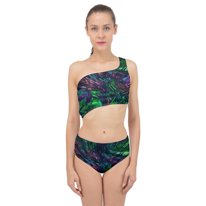 Mara Spliced Up Two Piece Swimsuit