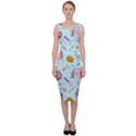 Hedgehogs Artists Sleeveless Pencil Dress View1