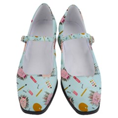 Hedgehogs Artists Women s Mary Jane Shoes by SychEva