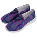 3d Lovely Geo Lines Men s Lightweight Slip Ons View2