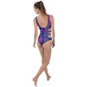 3d Lovely Geo Lines Side Cut Out Swimsuit View2