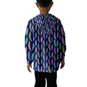 Colorful Feathers Kids  Hooded Windbreaker View2