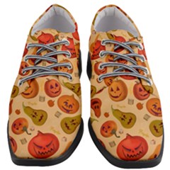 Pumpkin Muzzles Women Heeled Oxford Shoes by SychEva