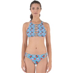 Cute Cats And Bears Perfectly Cut Out Bikini Set by SychEva