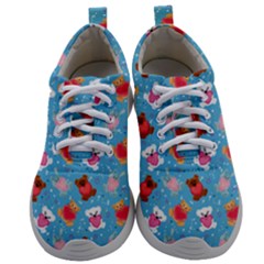 Cute Cats And Bears Mens Athletic Shoes by SychEva