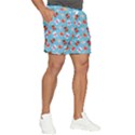 Cute Cats And Bears Men s Runner Shorts View2