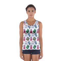 New Year Gifts Sport Tank Top  by SychEva