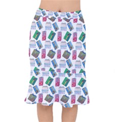 New Year Gifts Short Mermaid Skirt by SychEva