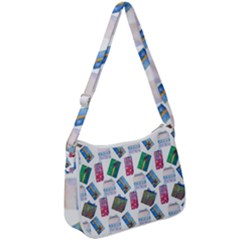 New Year Gifts Zip Up Shoulder Bag by SychEva