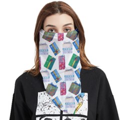 New Year Gifts Face Covering Bandana (triangle) by SychEva