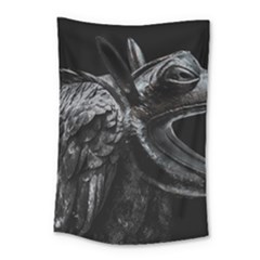 Creepy Monster Bird Portrait Artwork Small Tapestry