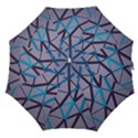 3d Lovely Geo Lines 2 Straight Umbrellas View1