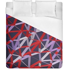 3d Lovely Geo Lines Vii Duvet Cover (california King Size) by Uniqued