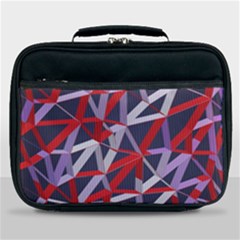 3d Lovely Geo Lines Vii Lunch Bag by Uniqued