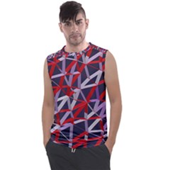 3d Lovely Geo Lines Vii Men s Regular Tank Top by Uniqued