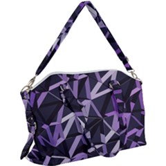 3d Lovely Geo Lines Vi Canvas Crossbody Bag by Uniqued