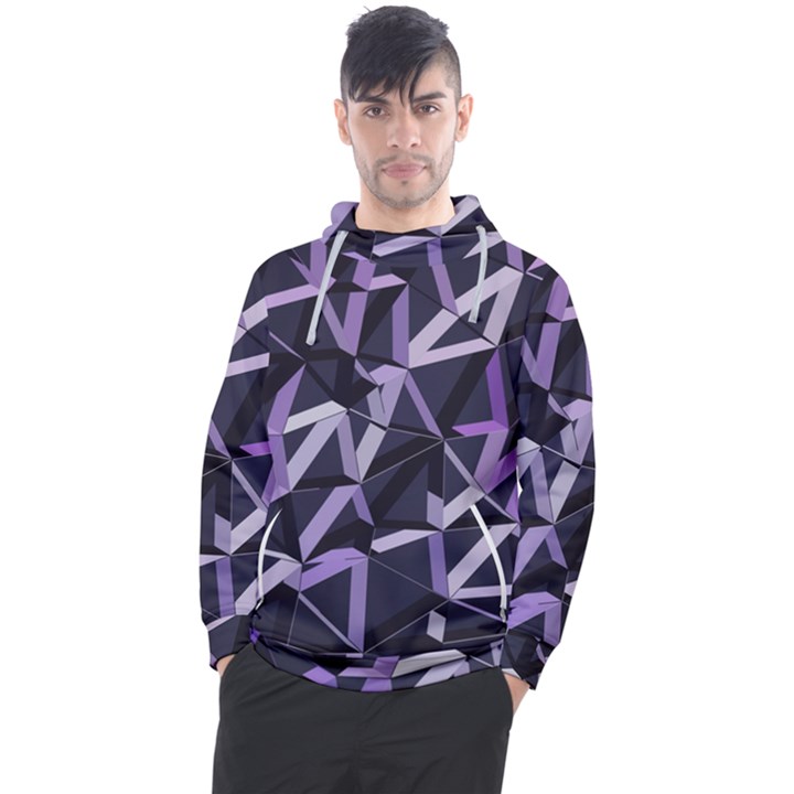 3d Lovely Geo Lines Vi Men s Pullover Hoodie