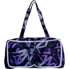 3d Lovely Geo Lines Vi Multi Function Bag by Uniqued