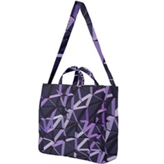 3d Lovely Geo Lines Vi Square Shoulder Tote Bag by Uniqued