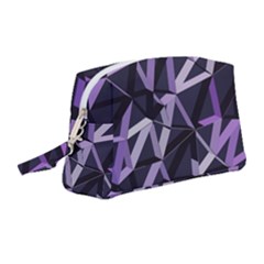 3d Lovely Geo Lines Vi Wristlet Pouch Bag (medium) by Uniqued