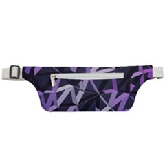 3d Lovely Geo Lines Vi Active Waist Bag by Uniqued