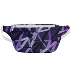 3d Lovely Geo Lines Vi Waist Bag  by Uniqued