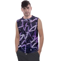 3d Lovely Geo Lines Vi Men s Regular Tank Top by Uniqued