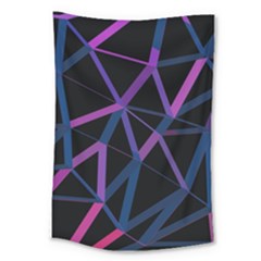 3d Lovely Geo Lines  V Large Tapestry by Uniqued