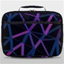 3d Lovely Geo Lines  V Full Print Lunch Bag View1