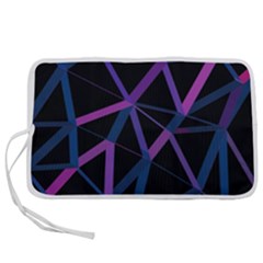 3d Lovely Geo Lines  V Pen Storage Case (s) by Uniqued