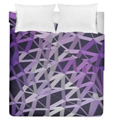 3d Lovely Geo Lines  Iv Duvet Cover Double Side (queen Size) by Uniqued