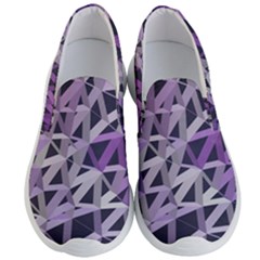 3d Lovely Geo Lines  Iv Men s Lightweight Slip Ons by Uniqued