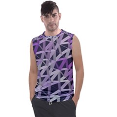 3d Lovely Geo Lines  Iv Men s Regular Tank Top by Uniqued